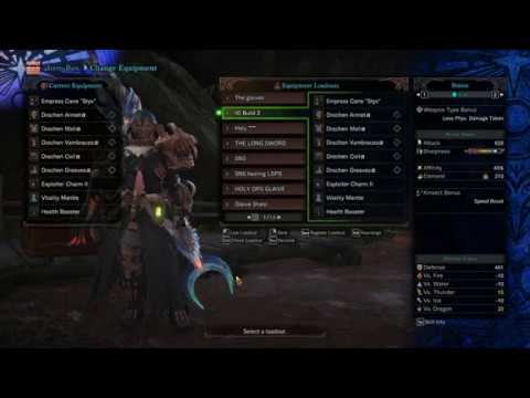 2019 Empress Cane "Styx" Insect Glaive Build High DPS + Infinite Sharpness