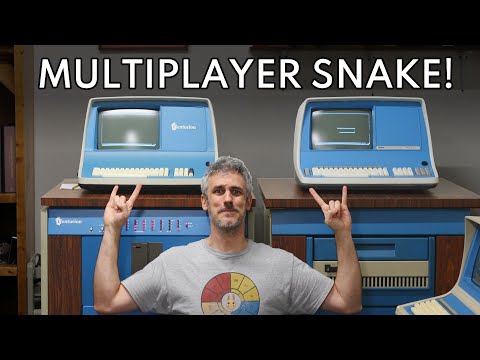 Co-Op Snake on a 1980’s Business Minicomputer!
