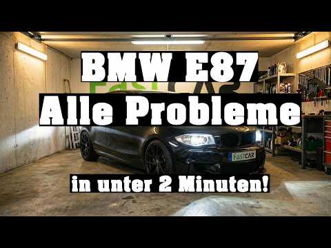 ALLE BMW PROBLEME E87 in unter 2 Minuten! KAUFBERATUNG ABS AIRBAG ELV E81 E82 E88