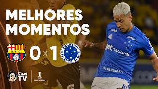 MELHORES MOMENTOS: BARCELONA 0 X 1 CRUZEIRO | CONMEBOL LIBERTADORES 2026 | FASE DE GRUPOS