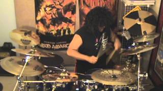 BusMetalZone Drum Cover: Iron Savior "No Guts, No Glory"