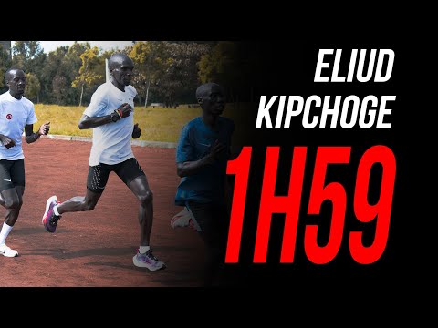 Eliud Kipchoge track session before #INEOS59