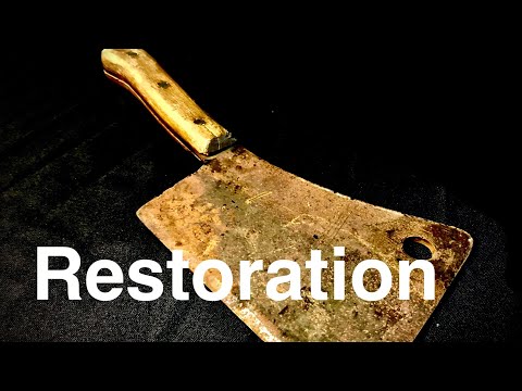 Such a Difficult Restoration of an Antique Cleaver