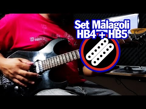 Malagoli HB4 e HB5 - Metal - Review e Teste - JoJo Guitar