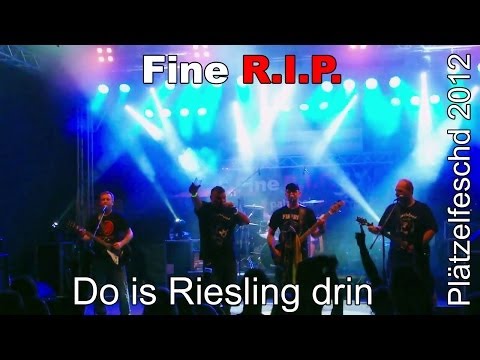 Fine R.I.P. - Do is Riesling drin (Plätzelfeschd 2012) | Schwobbes Media