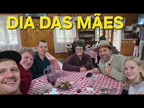 Passamos o dia das mães no recanto do balseiro em Itá SC.