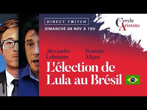 Feu au Brésil?  l’élection de Lula