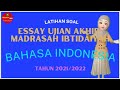 Contoh Soal Essay Bahasa Indonesia Kelas 9 Semester 1
