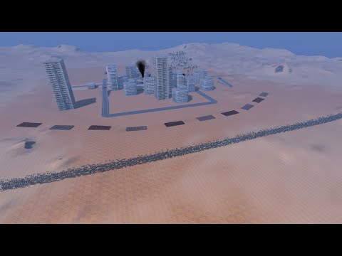 Spartan & Roman Army Defend City From 10.000 Knight Of The Holy Sepulchre - UEBS