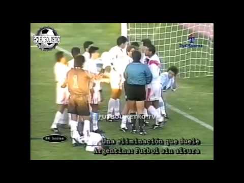 Argentina 1 - Perú 2 - Cuartos de Final - Copa América 1997