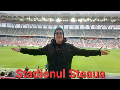 Am vizitat STADIONUL STEAUA! Meci CSA STEAUA BUCUREȘTI
