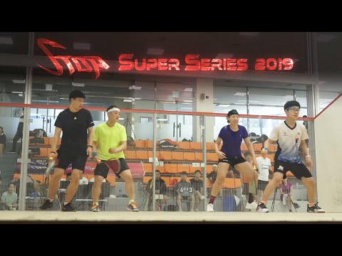 [매치업스쿼시] 오서진-한문섭 vs 김아현-조성민(S-Top Super Series 2019)