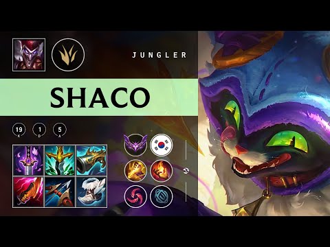 Shaco Jungle vs Ivern - KR Master Patch 25.24