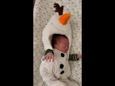 Cute babies and otters dress up and play for Halloween