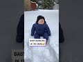 Cute Baby Babbling In The Snow! ❄️🥰 (🎥: Collab)
