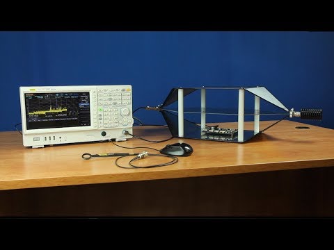Radiated Test Setup with a TEM Cell