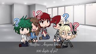 Midoryia Saying the First 100 Digits of Pi