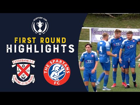 Clydebank 1-3 Spartans | Highlights | Scottish Cu First Round 2022-23