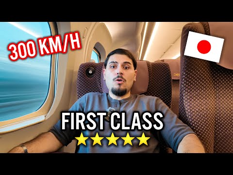 With Japan's super train to Osaka! Is first class on the Shinkansen worth it?