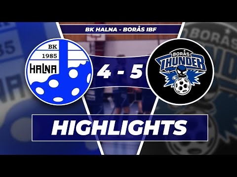 Innebandy Div 2 Highlights   -   BK Halna - Borås IBF