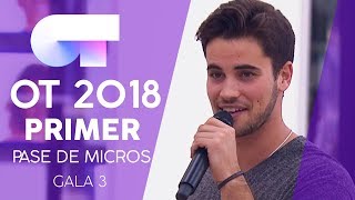 "FRIDAY I’M IN LOVE" - MIKI y JOAN GARRIDO | Primer pase de micros Gala 3 | OT 2018