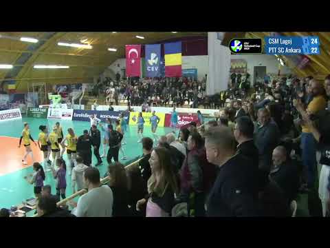 CSM Lugoj (România) - PTT SC Ankara (Turcia) Transmisie LIVE online volei feminin!