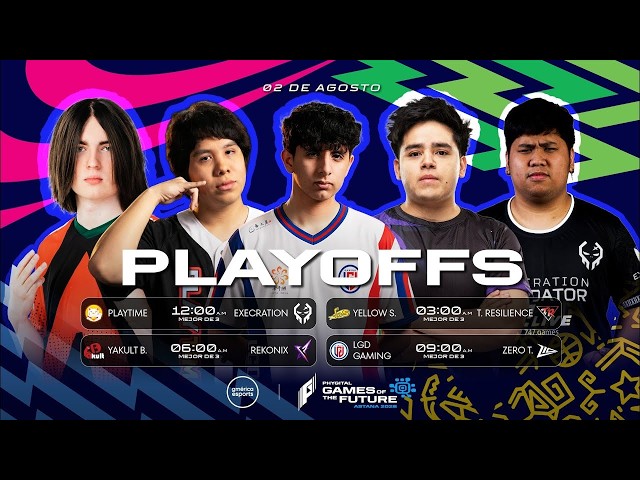 LGD GAMING vs ZERO TENACITY | Games of the Future: PlayOffs