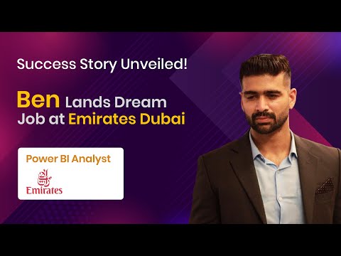 Interview with Ben | Placed at Emirates Dubai | Power BI Analyst | 360DigiTMG