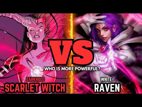 White Raven vs Darkhold Omega Scarlet Witch: Who Is More Powerful? | What's On Hollywood