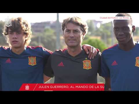 Julen Guerrero, al mando de la Selección Sub-16 Julen Guerrero, al mando de la Selección Sub-16