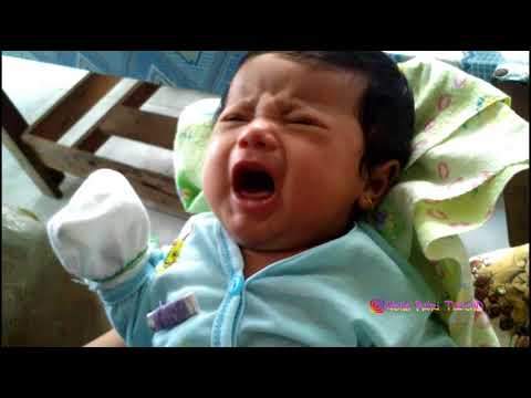 Bayi menangis lucu bikin gemes | Baby crying funny to make really funny