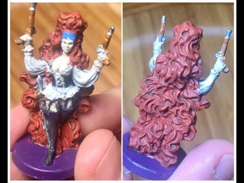 How to Paint Grace O Malley - Rum & Bones 