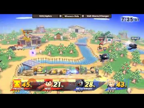 2GGT: EE Saga - S2H/Aphro Vs. Volt Storm/Charger Winners Side - Smash Wii U