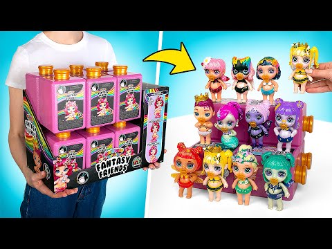 DIY-Schleim | Poopsie Fantasy Friends Puppen UNBOXING!