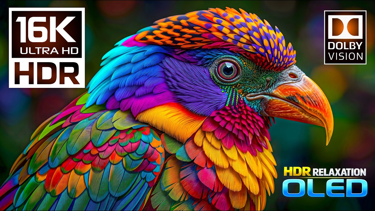 BEST Dolby Vision HDR 120FPS | EPIC 16K OLED for 8K/4K Video Ultra HD TV