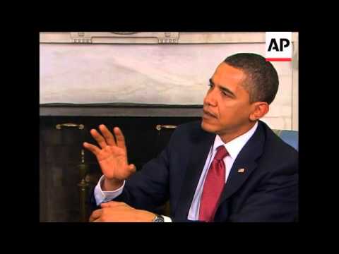 In a meeting with the Australian prime minister, President Obama said the U.S. will stay on the offe