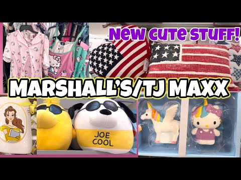Shop with me @ MARSHALL’S & TJ MAXX for Cute New Stuff! ????