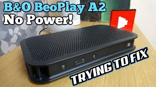 BROKEN Bang & Olufsen BeoPlay A2 Portable Bluetooth Speaker - Can I FIX it?
