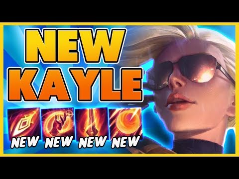 *NEW EVERYTHING* PENTAKILL ON REWORKED KAYLE (RIOT???) - BunnyFuFuu