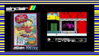 The Simpsons: Bart Vs the Space Mutants - ZX Spectrum Game Review