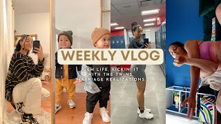 NOV WEEKLY VLOG | gym life, twins getting signed!?, marriage realizations, week in the life + more