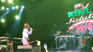 Koffee performs Toast live at Rebel Salute 2019 Koffee performs Toast live at Rebel Salute 2019
