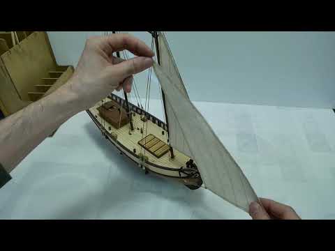 PALOS 82- Como colocar los foques. POLARIS - Modelismo Naval