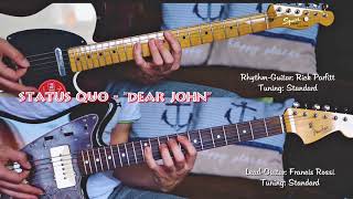 STATUS QUO - &quot;Dear John&quot; for Lead- &amp; Rhythm-Guitar (Francis Rossi, Rick Parfitt) Cover