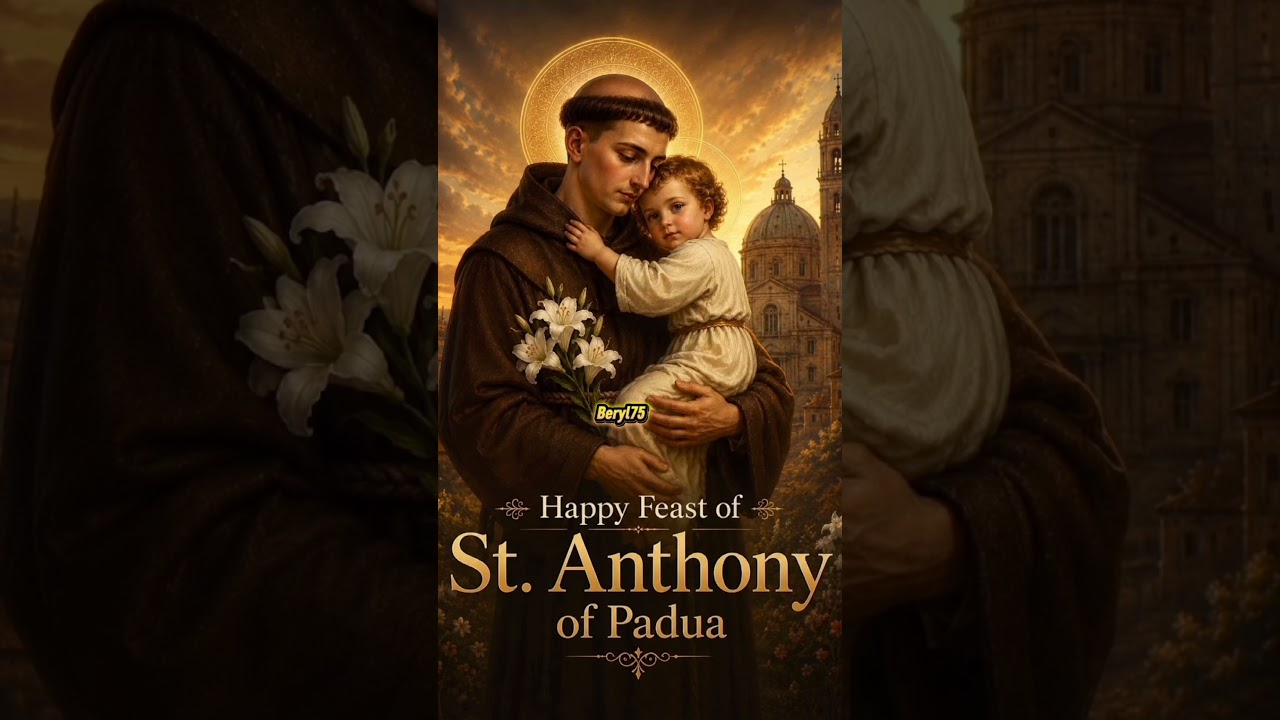 St. Anthony of Padua, pray for us!🙏