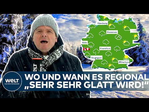 DEUTSCHLAND-WETTER: "Besondere Vorsicht" in diesen Regionen! Wettertrend für die kommende Woche