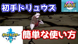 【ポケモン剣盾】使うと難しいドリュウズの解決策【マスターボール級】