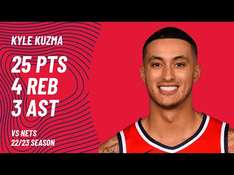 Kyle Kuzma vs Brooklyn Nets | Nov 30, 2022