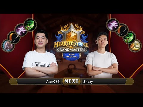 AlanC86 vs Shaxy | 2021 Hearthstone Grandmasters Asia-Pacific | Decider | Season 2 | Week 1