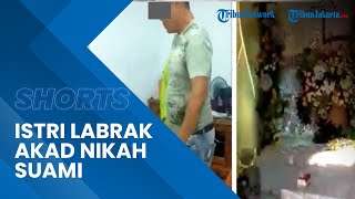 Viral Video Rombongan Istri Sah Labrak Akad Nikah Sang Suami dengan Wanita Lain: Jangan Diteruskan!